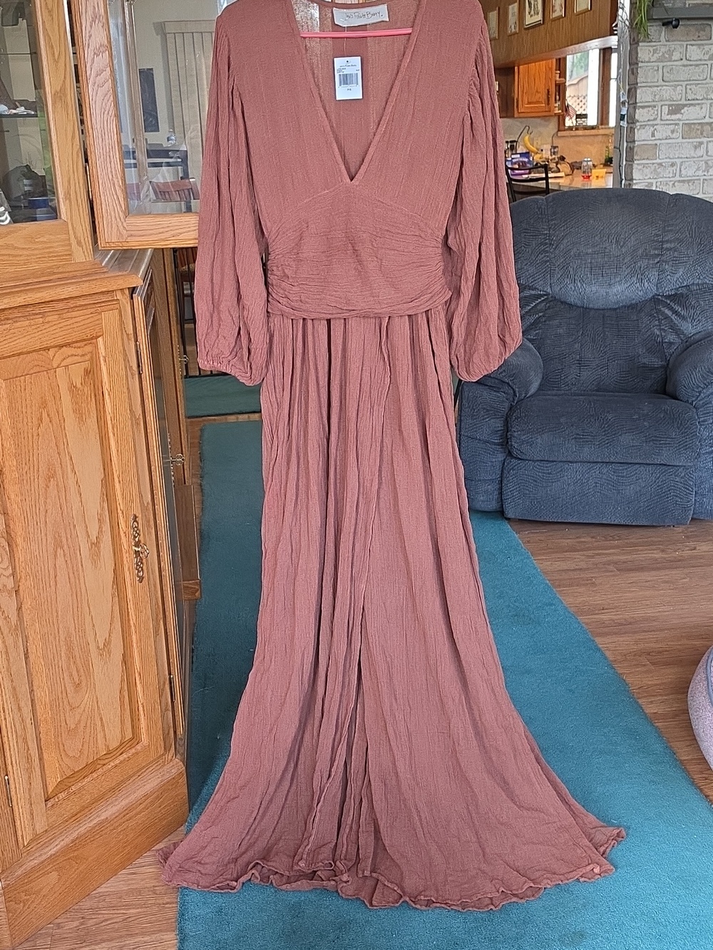 jens pirate booty lapis maxi dress Nwt Rust - Picture 14 of 14